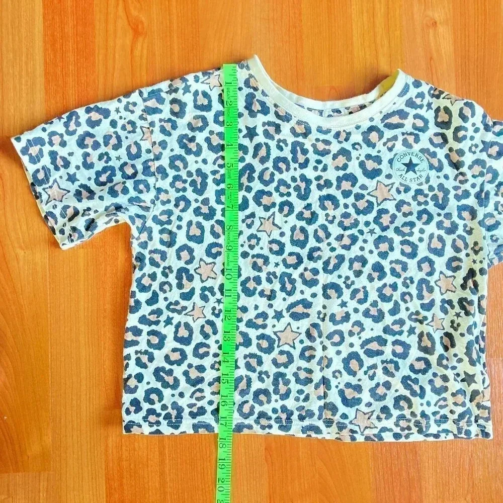 Converse Kid’s All-Star Chuck Taylor Leopard Print T-Shirt, Large‎ (12-13 yrs)